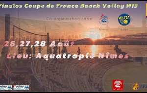 Finales Coupe de France Beach Volley