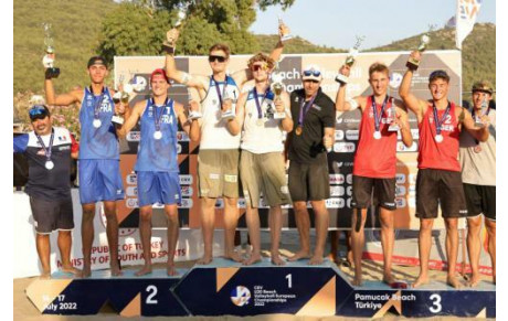  Arthur Canet et Téo Rotar en argent 🥈